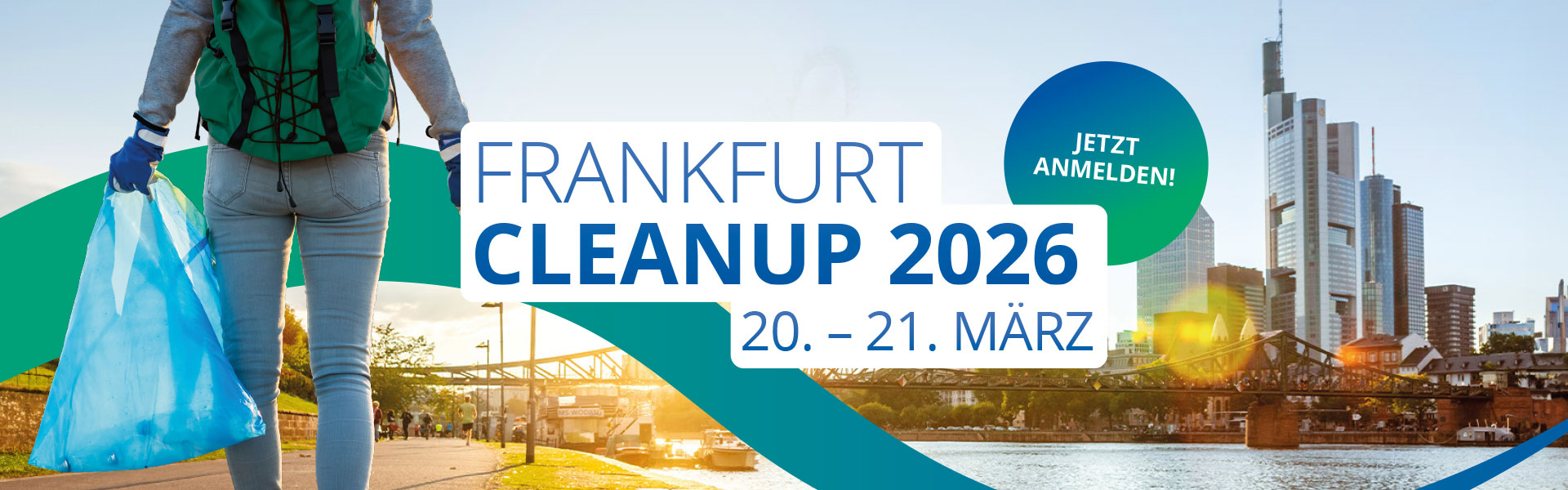 Frankfurt Cleanup 2026 vom 20. bis 21. März – Jetzt anmelden!